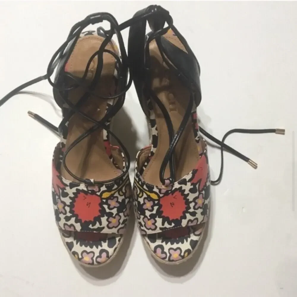 Coach Dana Espadrille Wedge Sandals